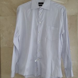 MEN'S ZARA PURPLE BUTTON DOWN DRESS SHIRT